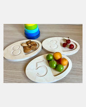 Load image into Gallery viewer, Wooden Tracing Board for Toddlers - Wooden Number Tracing Board - Eco Friendly
