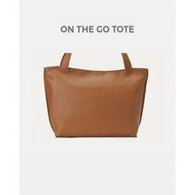 Load image into Gallery viewer, On The Go Tote | Leather Ladies Handbags - Eco Friendly
