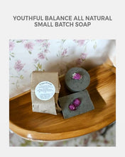Load image into Gallery viewer, Youthful Balance All Natural Small Batch Soap | Organic Soap Bar - Eco Friendly
