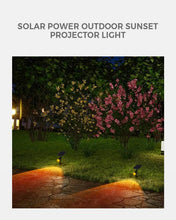 Load image into Gallery viewer, Solar Power Outdoor Sunset Projector Light | Solar Powered Outdoor Lights - Eco Friendly
