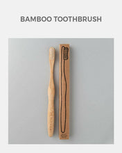 Load image into Gallery viewer, Bamboo Toothbrush | Bamboo Bristle Toothbrush - Eco Friendly
