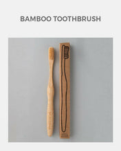 Load image into Gallery viewer, Bamboo Toothbrush | Bamboo Bristle Toothbrush - Eco Friendly
