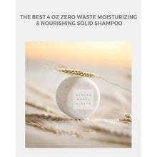 Load image into Gallery viewer, The Best 4 oz Zero Waste Moisturizing &amp; Nourishing Solid Shampoo |Zero Waste Natural Products and Sulfate Free Travel Size Toiletries - Eco Friendly
