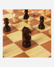 Load image into Gallery viewer, Foldable Wooden Chess Set Board Game - Wooden Chess Board Sets - Eco Friendly
