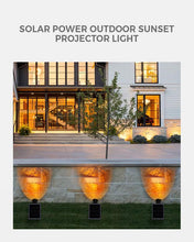 Load image into Gallery viewer, Solar Power Outdoor Sunset Projector Light | Solar Powered Outdoor Lights - Eco Friendly
