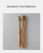 Load image into Gallery viewer, Bamboo Toothbrush | Bamboo Bristle Toothbrush - Eco Friendly

