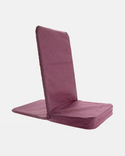 Load image into Gallery viewer, Folding Meditation floor Chair with Back rest | Floor Couch | Fold-Up Floor Chair - Eco Friendly
