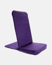 Load image into Gallery viewer, Folding Meditation floor Chair with Back rest | Floor Couch | Fold-Up Floor Chair - Eco Friendly
