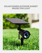 Load image into Gallery viewer, Solar Power Outdoor Sunset Projector Light | Solar Powered Outdoor Lights - Eco Friendly
