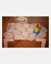 Load image into Gallery viewer, Wooden Tracing Board for Toddlers - Wooden Number Tracing Board - Eco Friendly
