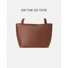 Load image into Gallery viewer, On The Go Tote | Leather Ladies Handbags - Eco Friendly
