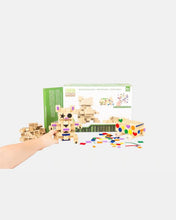 Load image into Gallery viewer, Eco-Bricks Bamboo Education Set 88pcs - Eco Friendly
