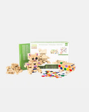 Load image into Gallery viewer, Eco-Bricks Bamboo Education Set 88pcs - Eco Friendly
