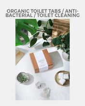 Load image into Gallery viewer, Organic Toilet Tabs / Antibacterial / Toilet Cleaning | Toilet Cleaning Tabs - Eco Friendly
