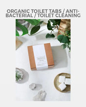 Load image into Gallery viewer, Organic Toilet Tabs / Antibacterial / Toilet Cleaning | Toilet Cleaning Tabs - Eco Friendly
